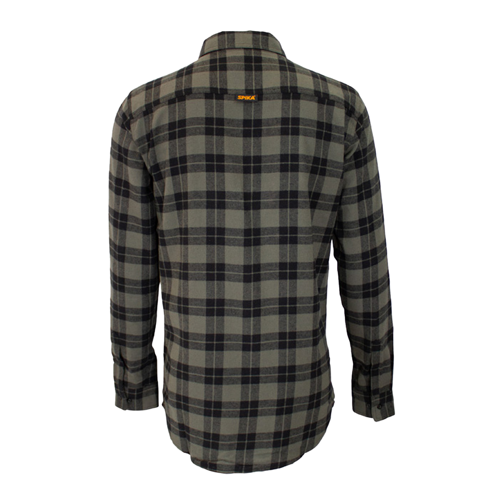 GO Casual Check Shirt - Mens - back