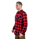 GO Casual Check Shirt - Mens - Red - Model 2