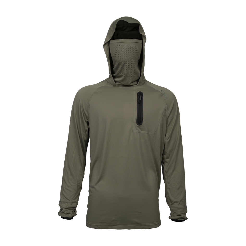 Bandit Hoodie - Moss Green - Mens