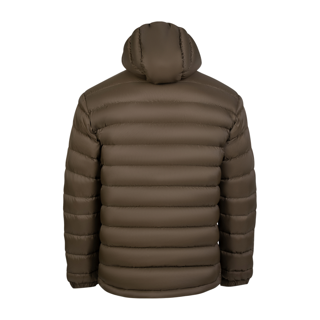 Hideout Packable Puffer Jacket - Mens - Mud Brown