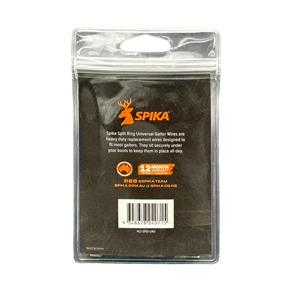 Spika Split Ring Gaiter Wires - Universal