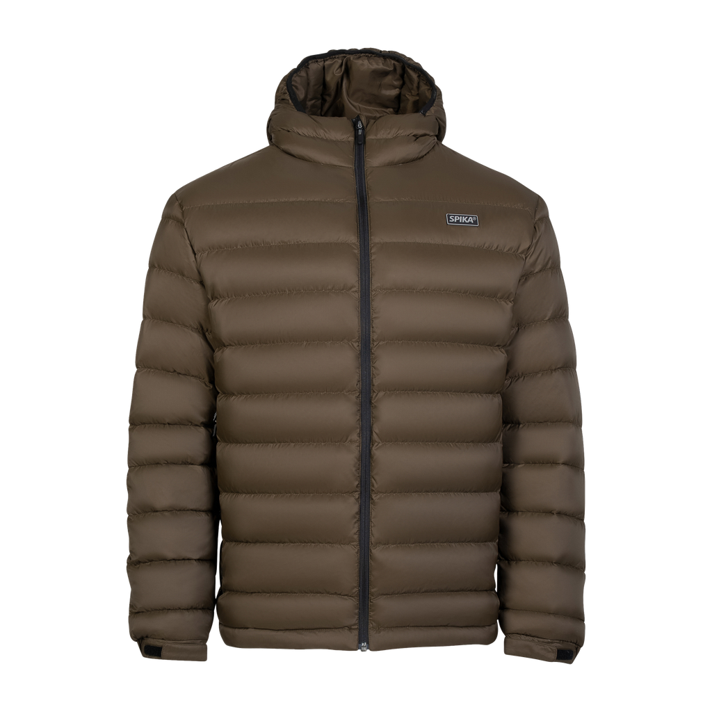 Hideout Packable Puffer Jacket - Mens - Mud Brown
