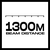 1300M BEAM DISTANCE