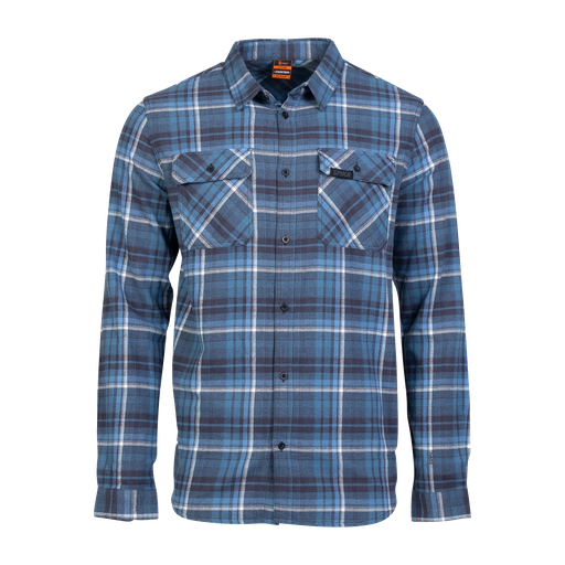 Flannel Check Shirt - Mens - Blue/Black